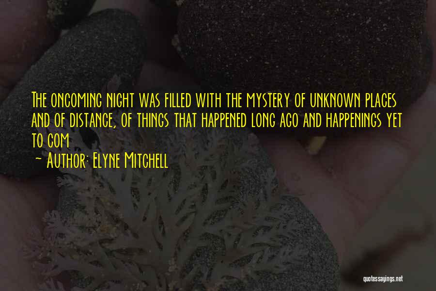 The Mystery Of The Future Quotes By Elyne Mitchell