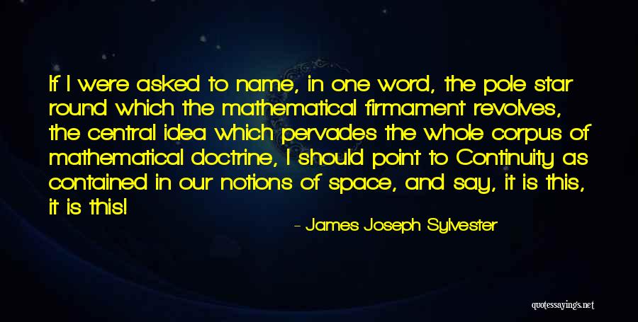 The Name Of The Star Quotes By James Joseph Sylvester The Name Of The Star Quotes By James Joseph Sylvester