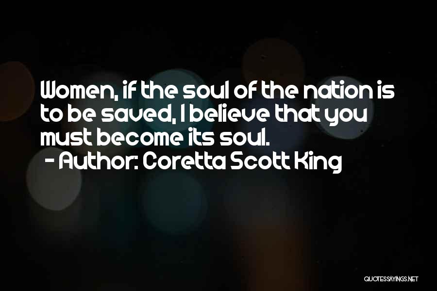 The Nation Quotes By Coretta Scott King