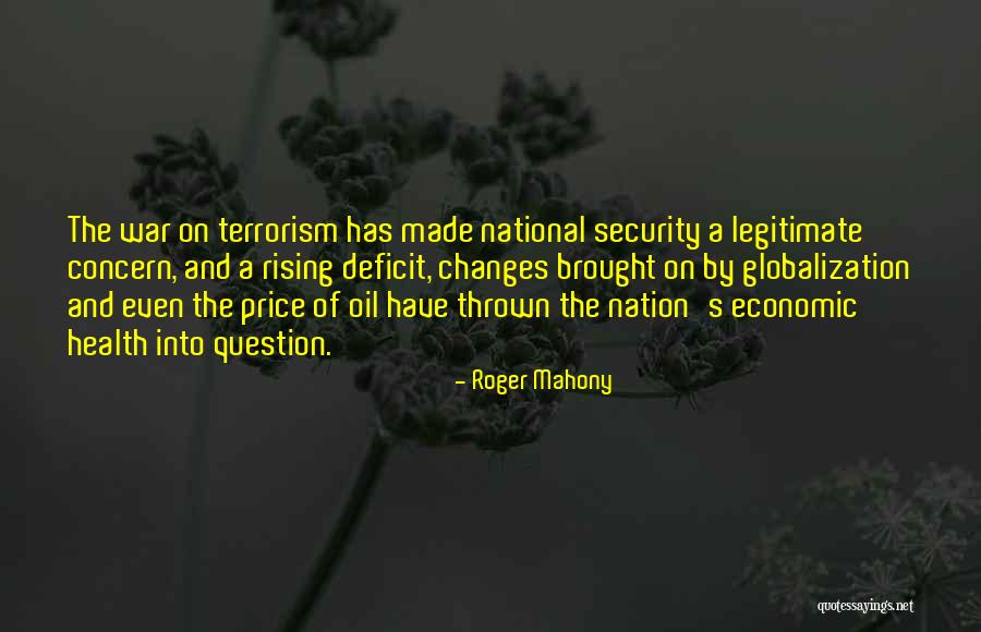 The National Deficit Quotes By Roger Mahony The National Deficit Quotes By Roger Mahony