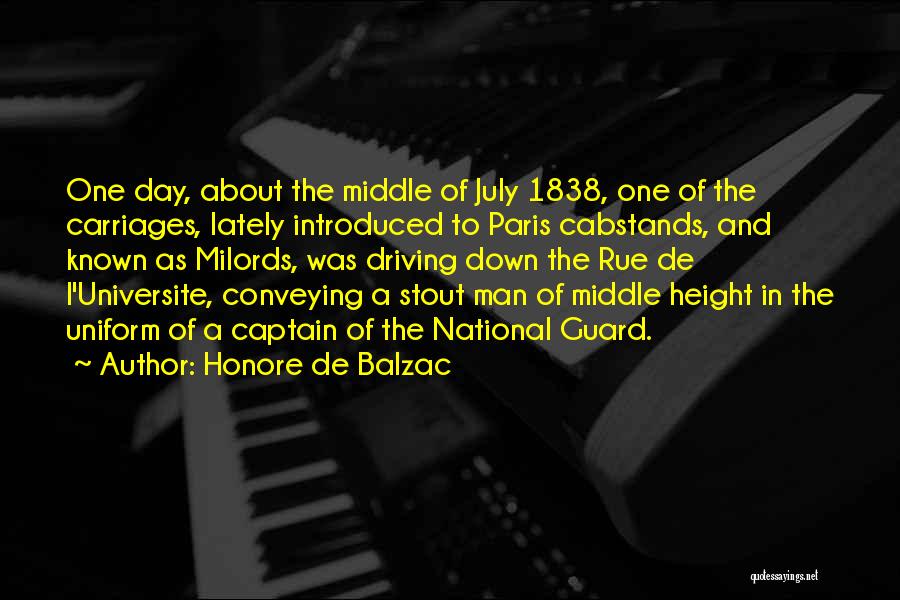 The National Guard Quotes By Honore De Balzac