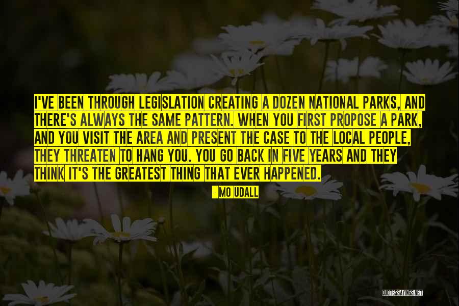 The National Parks Quotes By Mo Udall