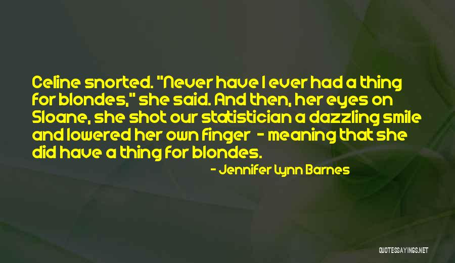 The Naturals Quotes By Jennifer Lynn Barnes The Naturals Quotes By Jennifer Lynn Barnes