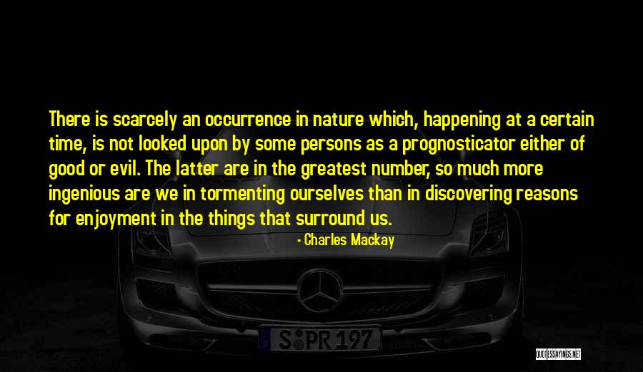 The Nature Of Evil Quotes By Charles Mackay