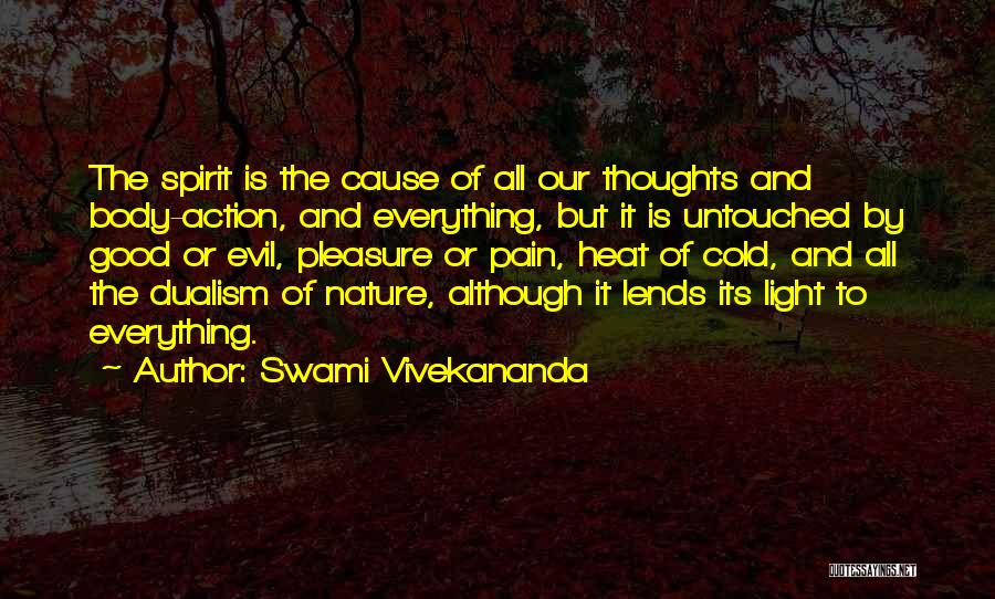The Nature Of Evil Quotes By Swami Vivekananda
