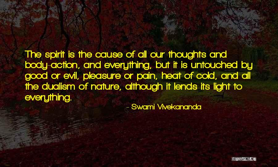 The Nature Of Evil Quotes By Swami Vivekananda