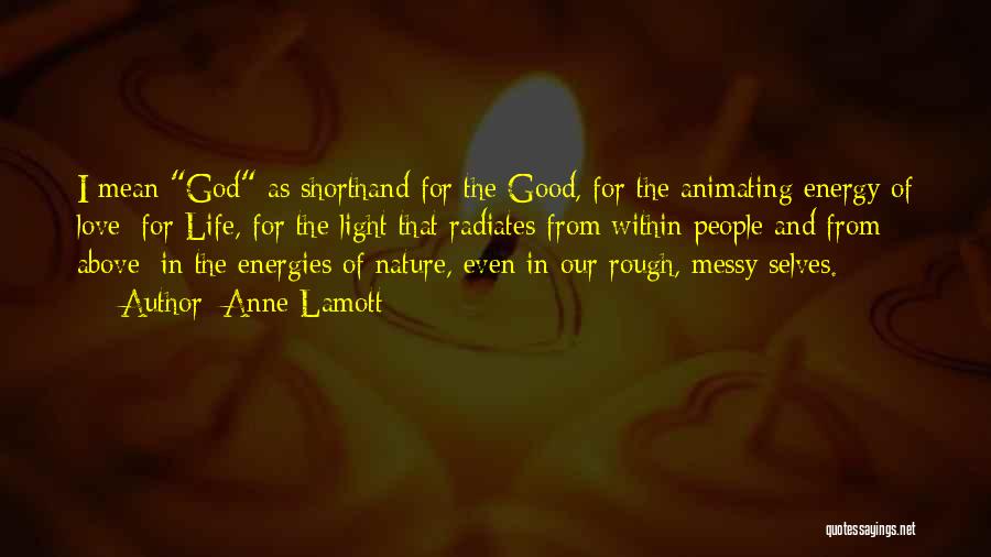 The Nature Of God Quotes By Anne Lamott