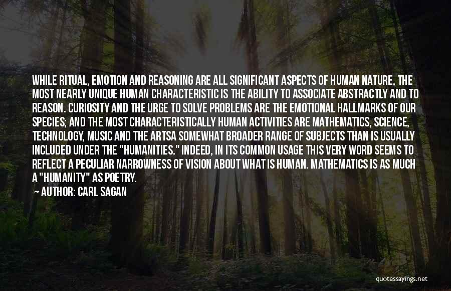 The Nature Of Humanity Quotes By Carl Sagan