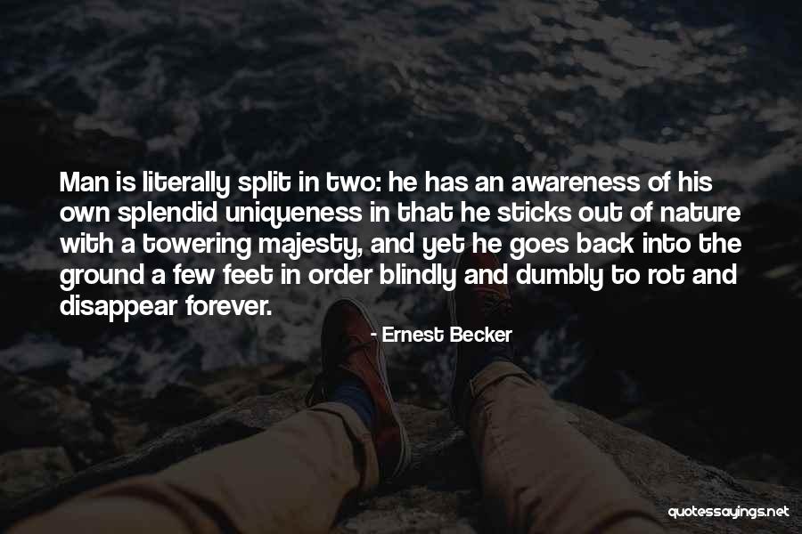 The Nature Of Man Quotes By Ernest Becker The Nature Of Man Quotes By Ernest Becker