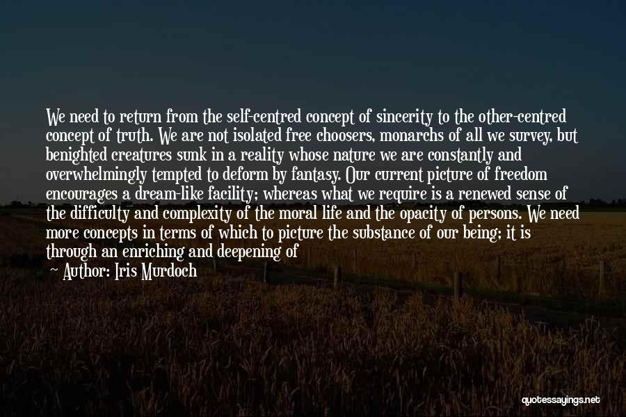 The Nature Of Truth Quotes By Iris Murdoch