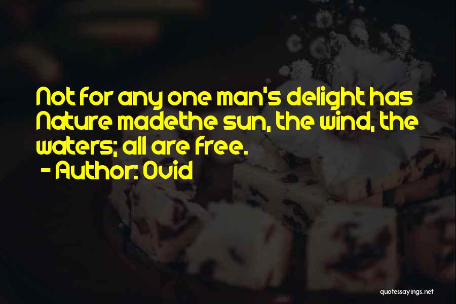 The Nature Quotes By Ovid