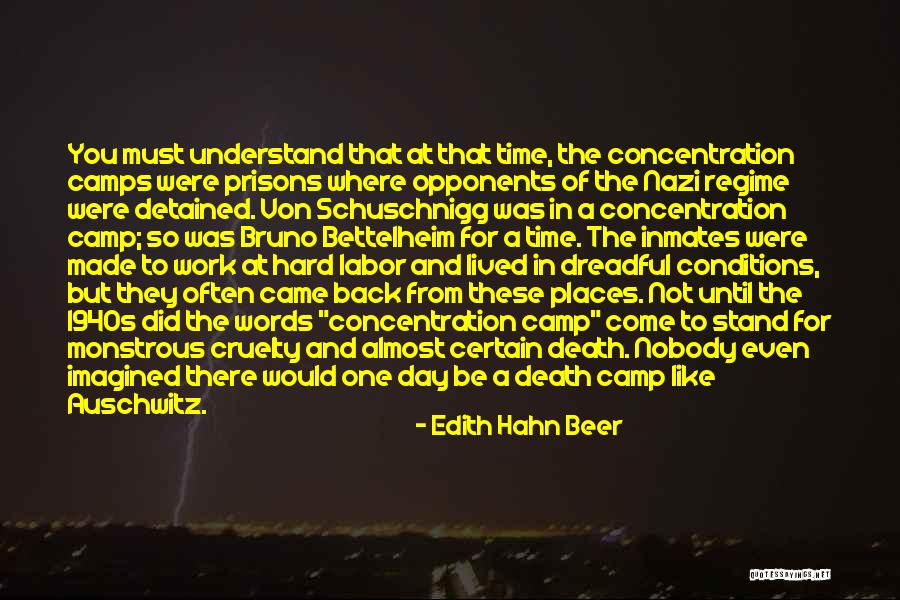 The Nazi Holocaust Quotes By Edith Hahn Beer