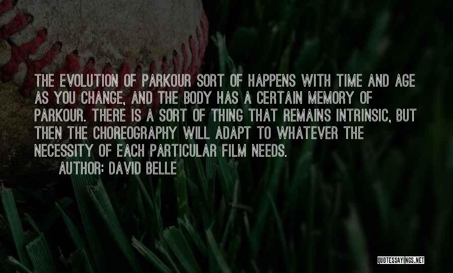 The Necessity Of Change Quotes By David Belle