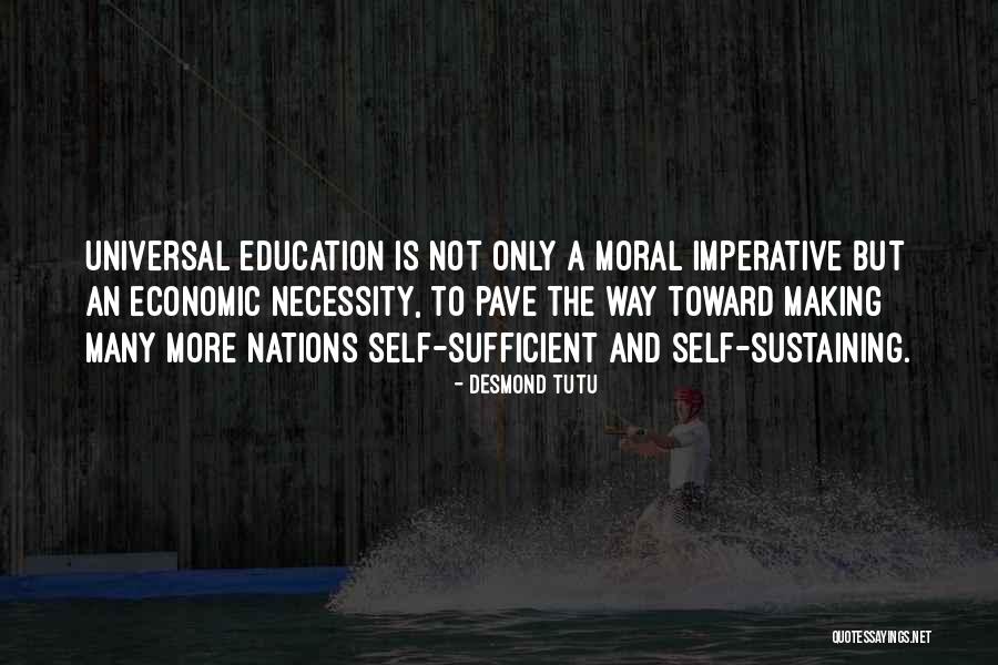 The Necessity Of Education Quotes By Desmond Tutu