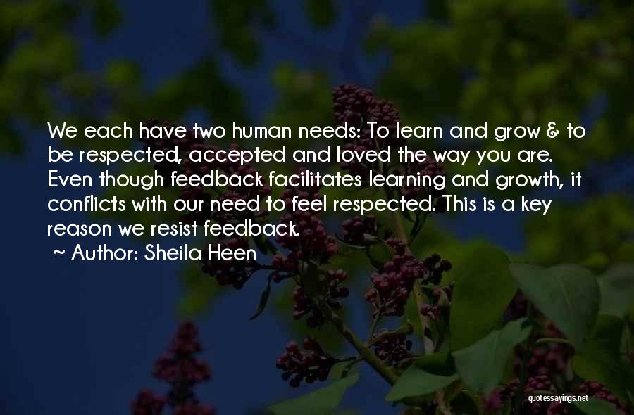 The Need To Be Accepted Quotes By Sheila Heen