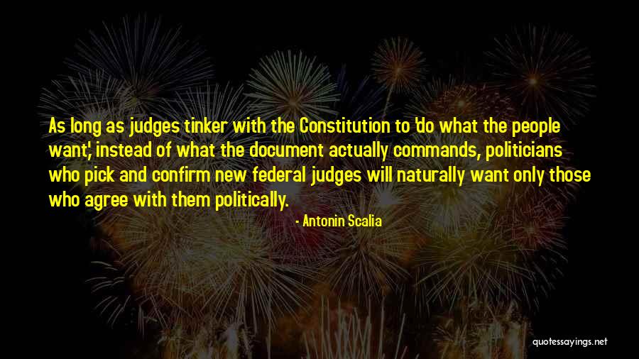 The New Constitution Quotes By Antonin Scalia