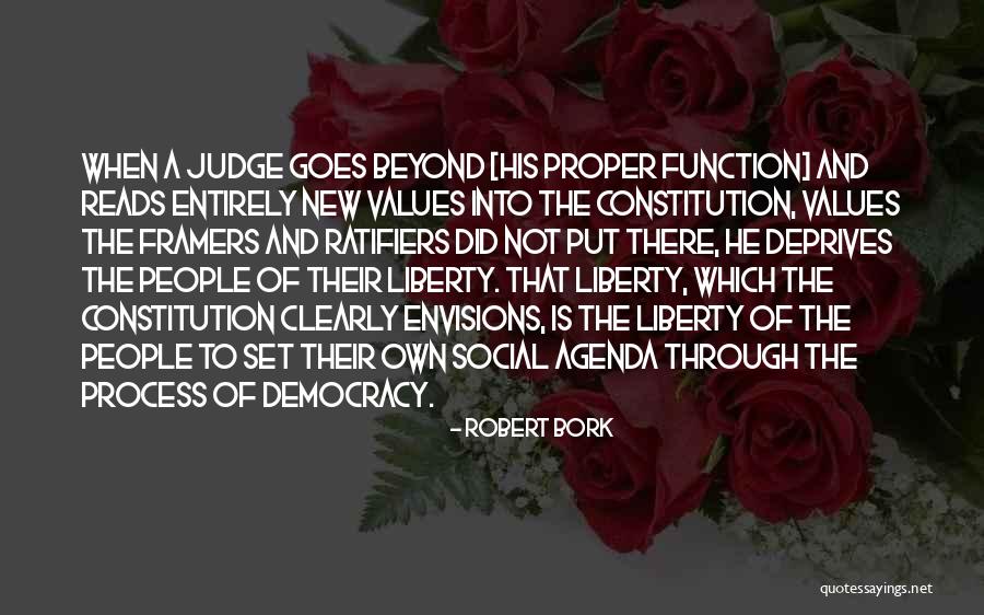 The New Constitution Quotes By Robert Bork