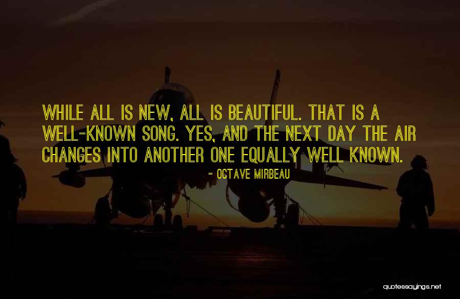 The New Day Quotes By Octave Mirbeau