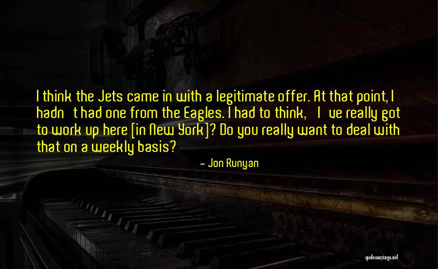 The New Deal Quotes By Jon Runyan The New Deal Quotes By Jon Runyan