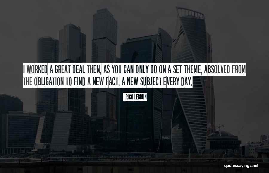 The New Deal Quotes By Rico Lebrun The New Deal Quotes By Rico Lebrun