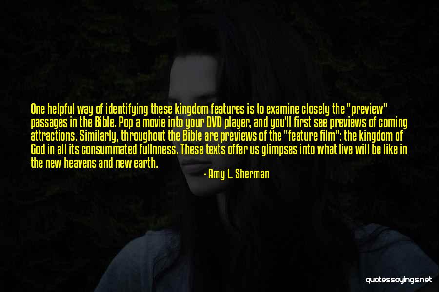 The New Earth Quotes By Amy L. Sherman The New Earth Quotes By Amy L. Sherman