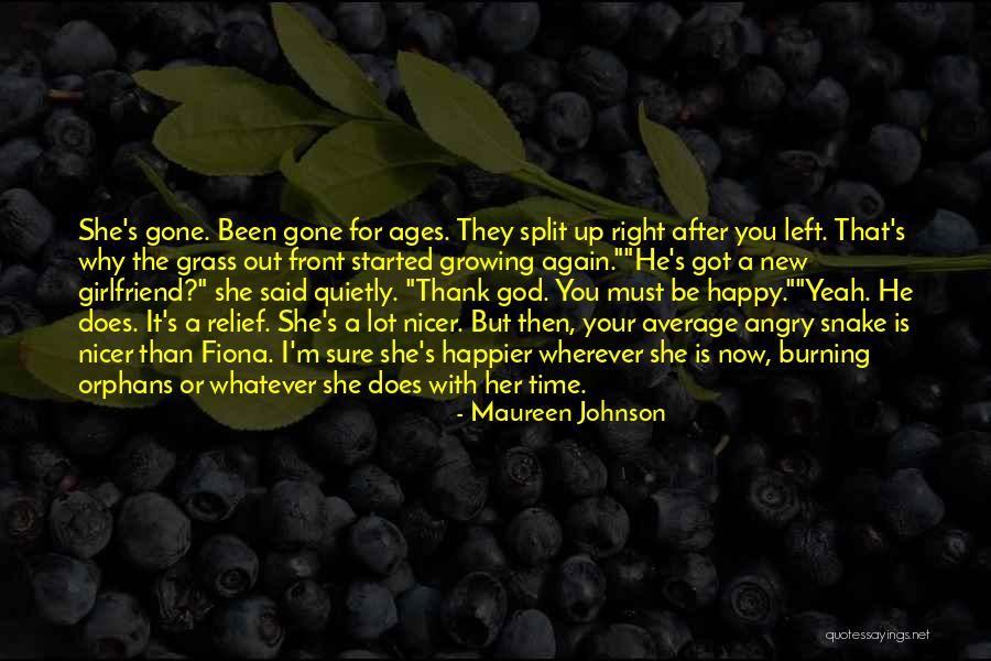 The New Girlfriend Quotes By Maureen Johnson The New Girlfriend Quotes By Maureen Johnson