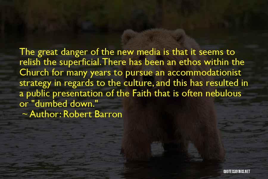 The New Media Quotes By Robert Barron