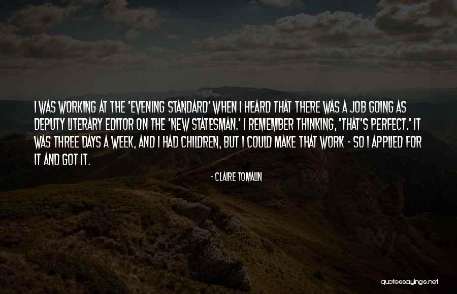 The New Statesman Quotes By Claire Tomalin The New Statesman Quotes By Claire Tomalin