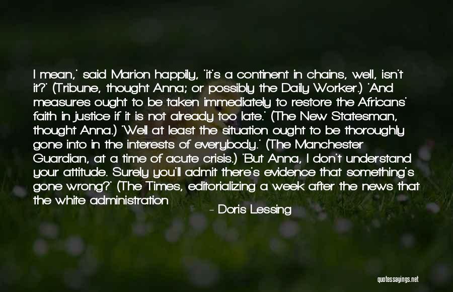 The New Statesman Quotes By Doris Lessing The New Statesman Quotes By Doris Lessing