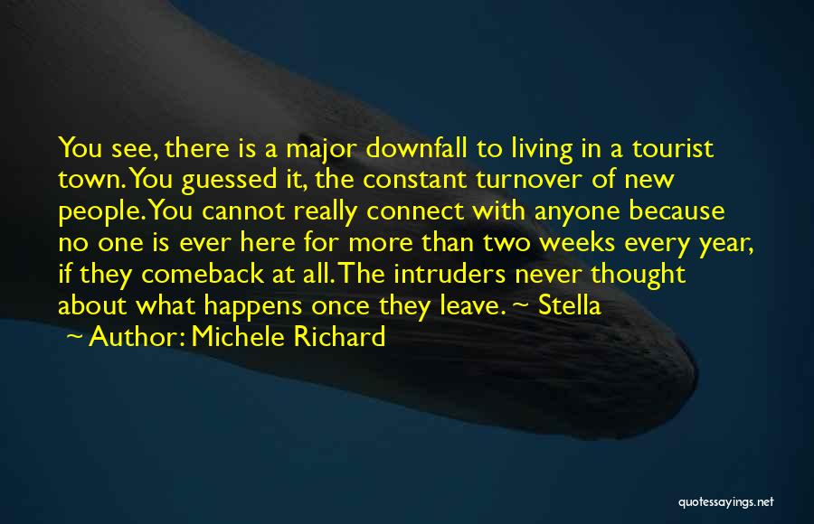 The New Year Coming Quotes By Michele Richard