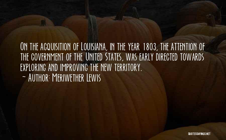 The New Year Quotes By Meriwether Lewis