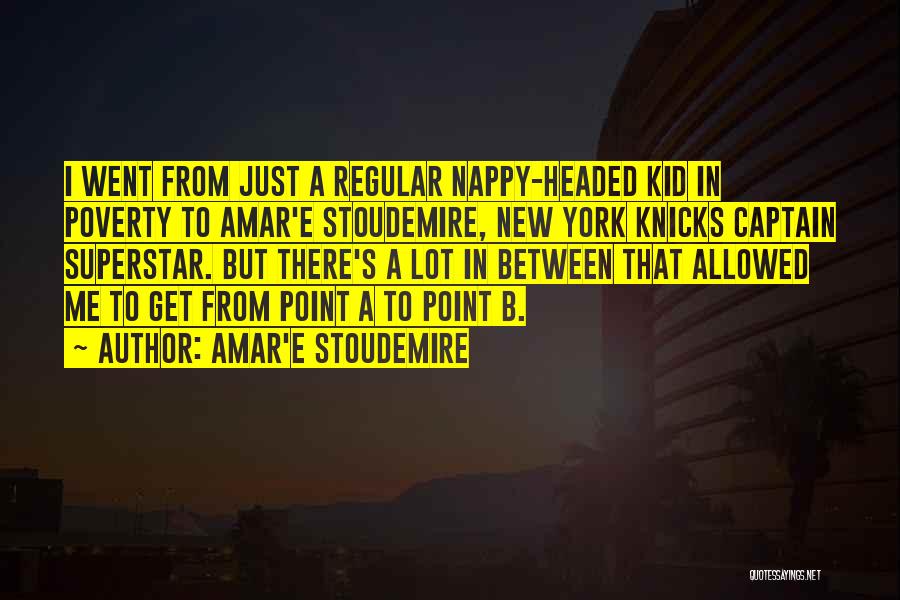 The New York Knicks Quotes By Amar'e Stoudemire