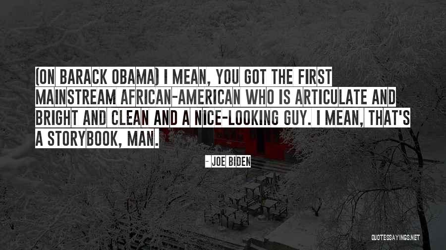 The Nice Guy Quotes By Joe Biden