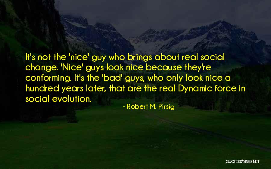 The Nice Guy Quotes By Robert M. Pirsig