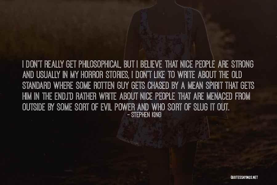 The Nice Guy Quotes By Stephen King