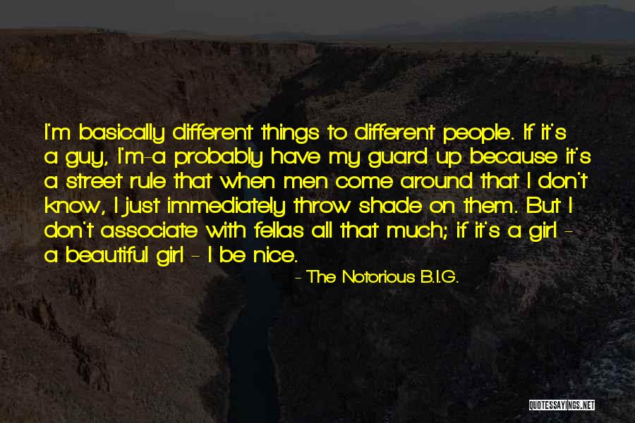 The Nice Guy Quotes By The Notorious B.I.G.