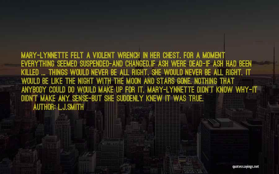 The Night And Moon Quotes By L.J.Smith