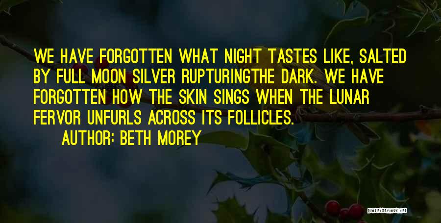 The Night Moon Quotes By Beth Morey