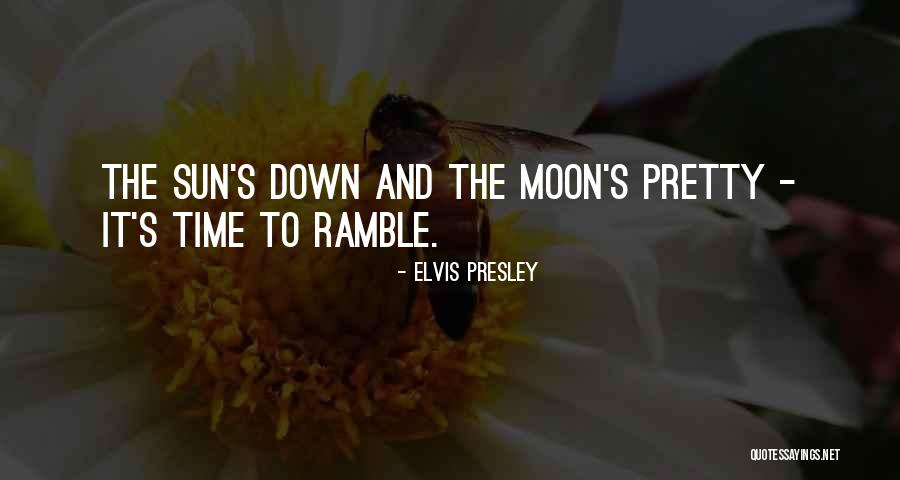 The Night Moon Quotes By Elvis Presley The Night Moon Quotes By Elvis Presley