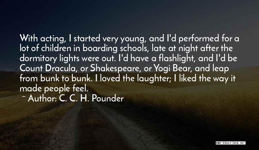 The Night Shakespeare Quotes By C. C. H. Pounder