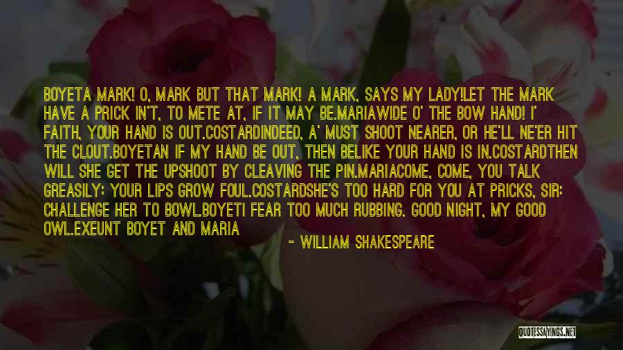 The Night Shakespeare Quotes By William Shakespeare