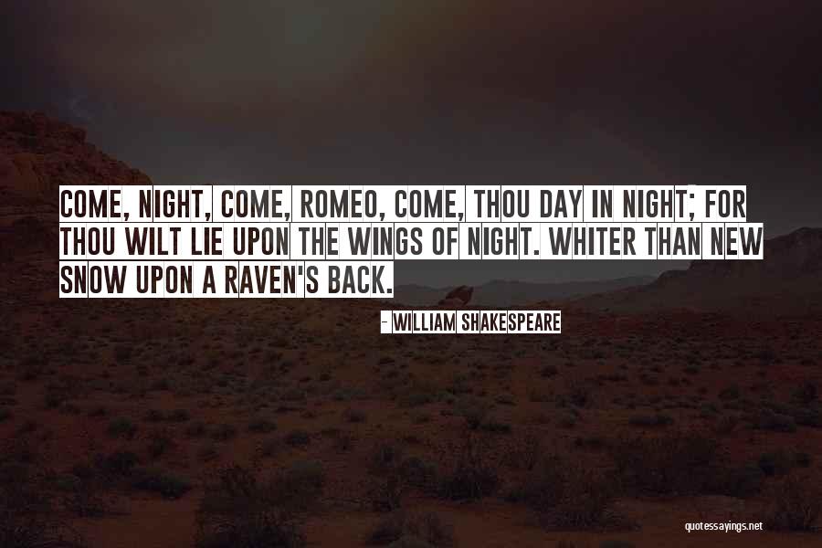 The Night Shakespeare Quotes By William Shakespeare