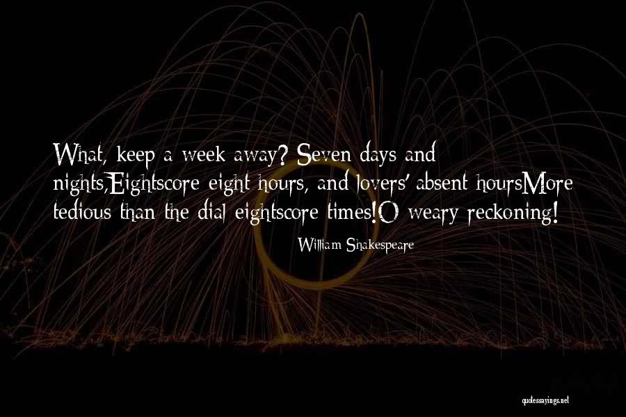 The Night Shakespeare Quotes By William Shakespeare