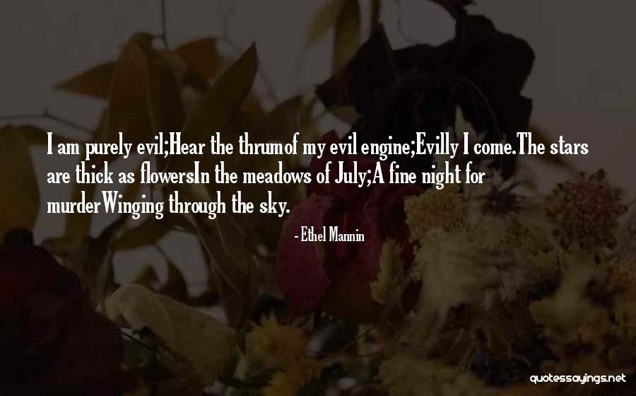 The Night Sky Quotes By Ethel Mannin