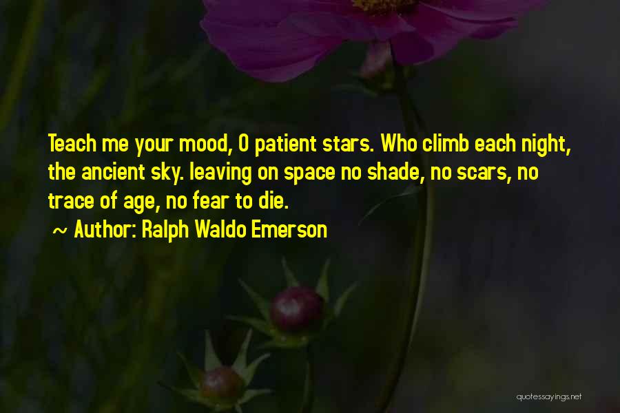 The Night Sky Quotes By Ralph Waldo Emerson