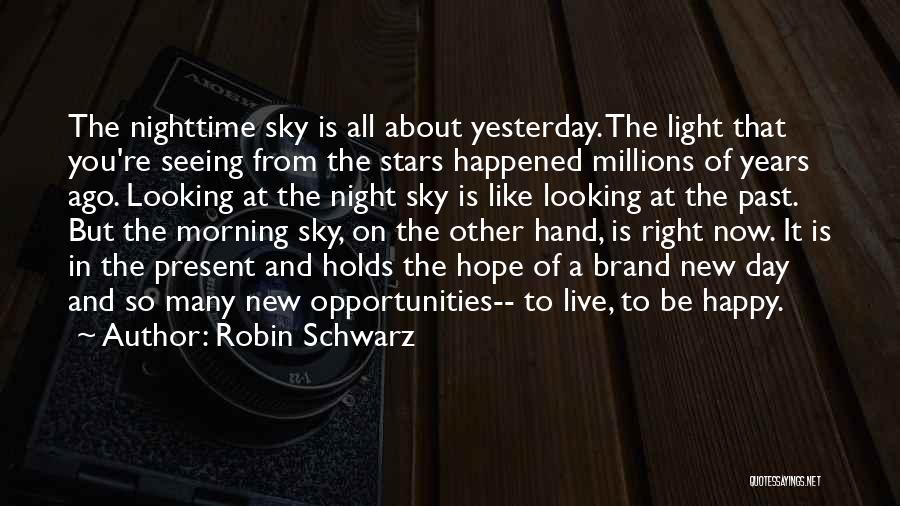 The Night Sky Quotes By Robin Schwarz