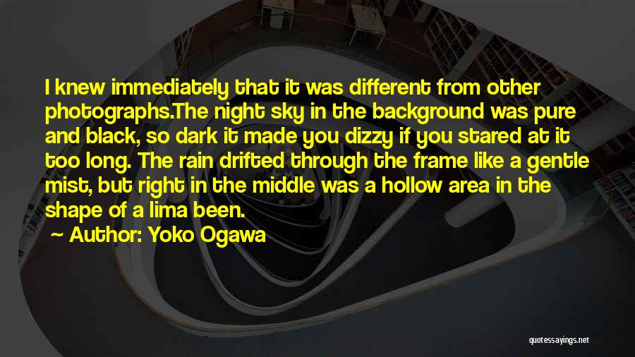 The Night Sky Quotes By Yoko Ogawa
