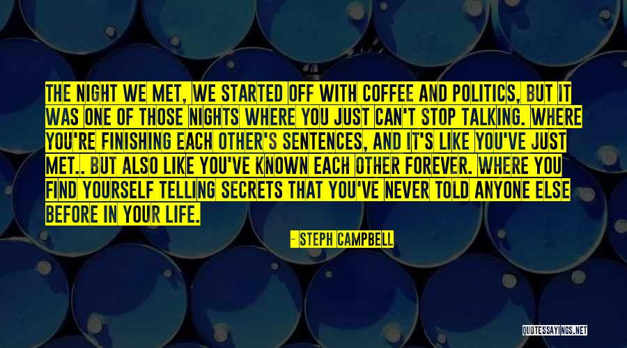 The Night We Met Quotes By Steph Campbell The Night We Met Quotes By Steph Campbell