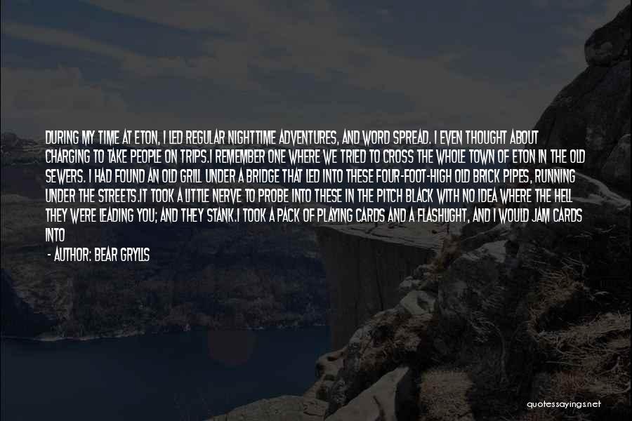 The Nighttime Quotes By Bear Grylls