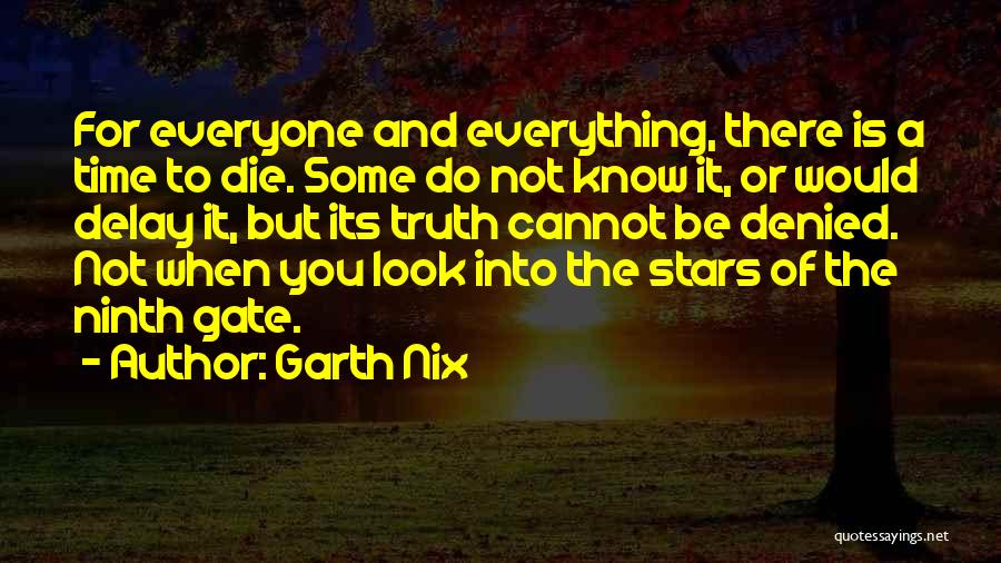 The Ninth Gate Quotes By Garth Nix